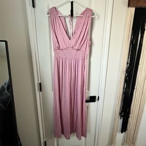 NWT Old Navy Pink Sleeveless Dress - L